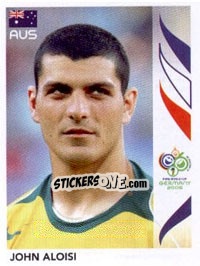 Figurina John Aloisi - FIFA World Cup Germany 2006 - Panini