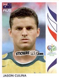 Figurina Jason Culina - FIFA World Cup Germany 2006 - Panini