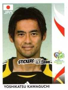 Sticker Yoshikatsu Kawaguchi - FIFA World Cup Germany 2006 n. 437 - Panini