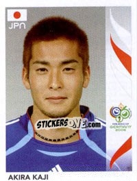 Cromo Akira Kaji - FIFA World Cup Germany 2006 - Panini