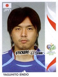 Sticker Yasuhito Endo - FIFA World Cup Germany 2006 - Panini