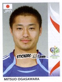 Cromo Mitsuo Ogasawara - FIFA World Cup Germany 2006 - Panini