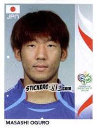 Sticker Masashi Oguro - FIFA World Cup Germany 2006 n. 449 - Panini