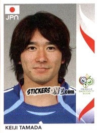 Figurina Keiji Tamada - FIFA World Cup Germany 2006 - Panini
