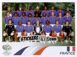 Sticker Team Photo - FIFA World Cup Germany 2006 - Panini