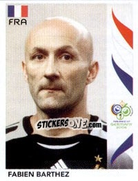 Figurina Fabien Barthez - FIFA World Cup Germany 2006 - Panini