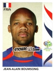 Sticker Jean-Alain Boumsong - FIFA World Cup Germany 2006 - Panini