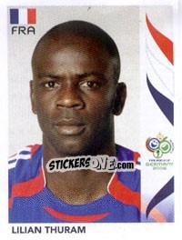 Cromo Lilian Thuram - FIFA World Cup Germany 2006 - Panini