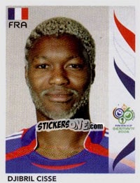 Sticker Djibril Cisse