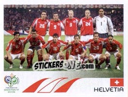 Figurina Team Photo - FIFA World Cup Germany 2006 - Panini