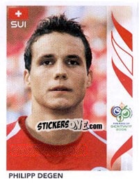 Sticker Philipp Degen - FIFA World Cup Germany 2006 n. 476 - Panini
