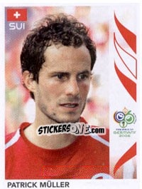 Sticker Patrick Müller - FIFA World Cup Germany 2006 - Panini