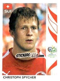 Sticker Christoph Spycher - FIFA World Cup Germany 2006 - Panini