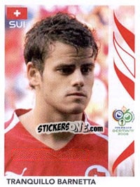 Sticker Tranquillo Barnetta - FIFA World Cup Germany 2006 - Panini
