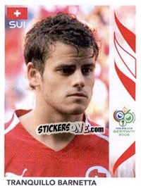 Sticker Tranquillo Barnetta - FIFA World Cup Germany 2006 n. 481 - Panini