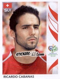Sticker Ricardo Cabanas - FIFA World Cup Germany 2006 - Panini