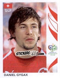 Sticker Daniel Gygax - FIFA World Cup Germany 2006 - Panini