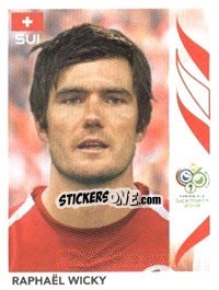 Sticker RaphaÑ‘l Wicky - FIFA World Cup Germany 2006 - Panini