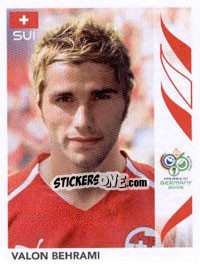 Cromo Valon Behrami - FIFA World Cup Germany 2006 - Panini