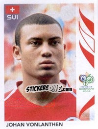 Sticker Johan Vonlanthen - FIFA World Cup Germany 2006 n. 491 - Panini