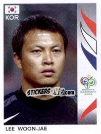 Sticker Lee Woon-Jae - FIFA World Cup Germany 2006 n. 494 - Panini