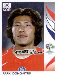 Sticker Park Dong-Hyuk - FIFA World Cup Germany 2006 n. 495 - Panini