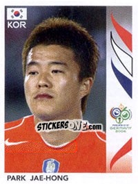 Sticker Park Jae-Hong - FIFA World Cup Germany 2006 n. 496 - Panini