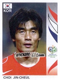 Sticker Choi Jin-Cheul - FIFA World Cup Germany 2006 - Panini