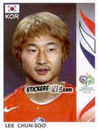 Sticker Lee Chun-Soo - FIFA World Cup Germany 2006 - Panini