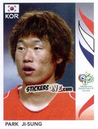 Sticker Park Ji-Sung - FIFA World Cup Germany 2006 n. 503 - Panini