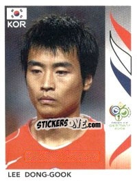 Figurina Lee Dong-Gook - FIFA World Cup Germany 2006 - Panini
