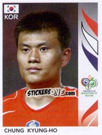 Figurina Chung Kyung-Ho - FIFA World Cup Germany 2006 - Panini