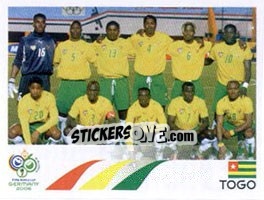 Sticker Team Photo - FIFA World Cup Germany 2006 - Panini