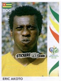 Cromo Eric Akoto - FIFA World Cup Germany 2006 - Panini