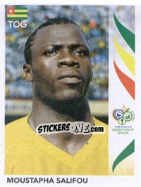 Cromo Moustapha Salifou - FIFA World Cup Germany 2006 - Panini