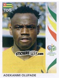 Sticker Adekanmi Olufade - FIFA World Cup Germany 2006 - Panini