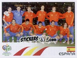 Cromo Team Photo - FIFA World Cup Germany 2006 - Panini