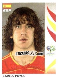 Cromo Carles Puyol - FIFA World Cup Germany 2006 - Panini