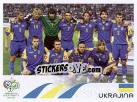 Cromo Team Photo - FIFA World Cup Germany 2006 - Panini