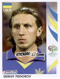 Sticker Serhiy Fedorov