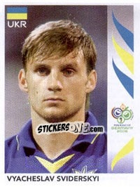 Figurina Vyacheslav Sviderskyi - FIFA World Cup Germany 2006 - Panini