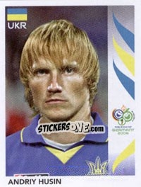 Sticker Andriy Husin - FIFA World Cup Germany 2006 - Panini
