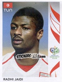 Sticker Radhi Jaidi - FIFA World Cup Germany 2006 n. 573 - Panini