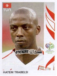 Sticker Hatem Trabelsi - FIFA World Cup Germany 2006 n. 575 - Panini