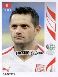 Sticker Santos - FIFA World Cup Germany 2006 n. 586 - Panini
