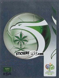 Sticker Team Emblem - FIFA World Cup Germany 2006 n. 587 - Panini