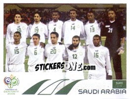 Sticker Team Photo - FIFA World Cup Germany 2006 - Panini