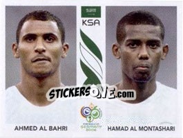 Sticker Ahmed Al Bahri / hamad Al Montashari