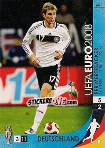 Cromo Per Mertesacker - UEFA Euro Austria-Switzerland 2008. Trading Cards Game - Panini