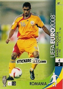 Figurina Banel Nicolita - UEFA Euro Austria-Switzerland 2008. Trading Cards Game - Panini